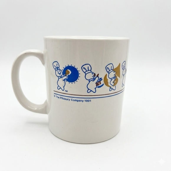 Pillsbury Other - Vintage Pillsbury Doughboy Coffee Mug - Poppin' Fresh - 1991 Ceramic